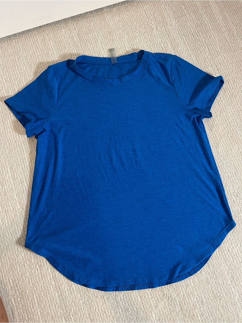 Beyond Yoga Short Sleeve Crewneck Top - Royal Blue